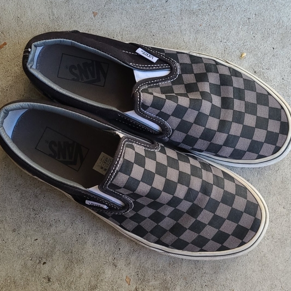 Vans Shoes - Vans Checkered Slip-ons